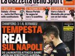 الصحف الإيطالية تؤكد قدرة لاعبي نابولي على تجاوز ريال مدريد