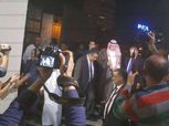 بالصور| رئيس الاتحاد العربي يصل إلى الجبلاية