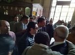 بالصور| وفد من محاميي القاهرة والمنيا يرافقون أحمد حسن في دار القضاء العالي