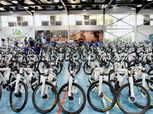 ضمن مبادرة «دراجتك صحتك».. وزير الشباب يسلم 265 دراجة كهربائية «فيديو»