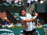 البلغاري «ديميتروف» يودع بطولة فرنسا المفتوحة للتنس