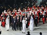 بالصور| استقبال حافل لبعثة «الفراعنة» في افتتاح الأولمبياد الخاص بأبوظبي