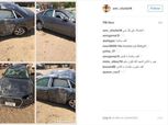 نجاة عمرو السولية من حادث سيارة