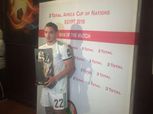 إسماعيل بن ناصر يحصد جائزة رجل مباراة الجزائر وكينيا