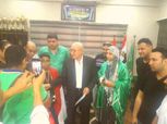 «المصري» يستقبل بعثة الجودو الحاصلة على «ذهبيتين» في «البطولة العربية»