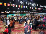 الجمهور المصري يساند المغرب من مركز التنمية الشبابية بالجزيرة