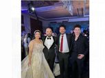 نجوم كرة القدم وعمر كمال وأورتيجا في حفل زفاف مصطفى أبو إسماعيل