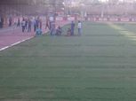 بالصور| لفتة إنسانية من لاعبي الأهلي مع أحد الأطفال قبل مران اليوم