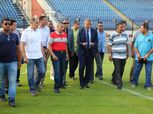 بالصور| وزير الرياضة يطمئن على ستاد الإسكندرية قبل مباراة الزمالك والفتح