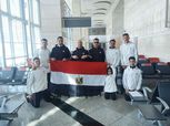 البعثة المصرية للووشو كونغ فو تصل إلى روسيا «صور»