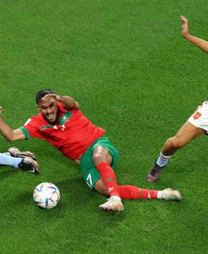 إثارة وفرص ضائعة بشوط أول سلبي بين المغرب وإسبانيا في كأس العالم