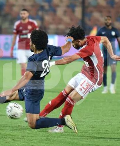 لقطات من مباراة الأهلي وإنبي في نصف نهائي كأس مصر