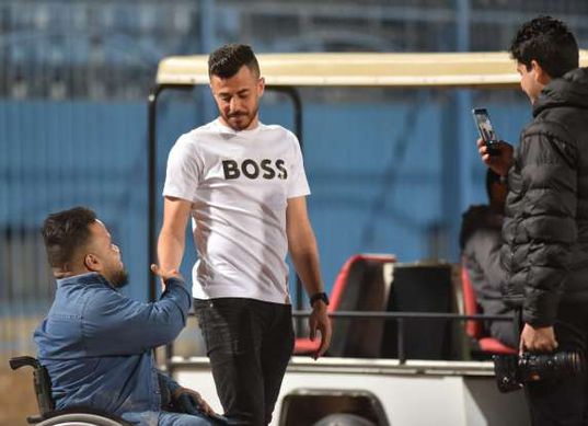 محمود الونش يؤدي تدريبات تأهيلية في الزمالك قبل العودة للمباريات