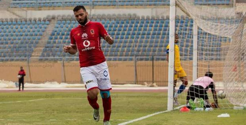 بالفيديو| عماد متعب يعود ويسجل هدف الأهلي الرابع في شباك دجلة