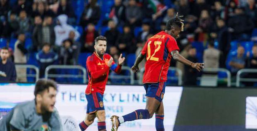 منتخب إسبانيا يتفوق على الأردن 3-1 وديا استعدادا لمونديال 2022 بقطر