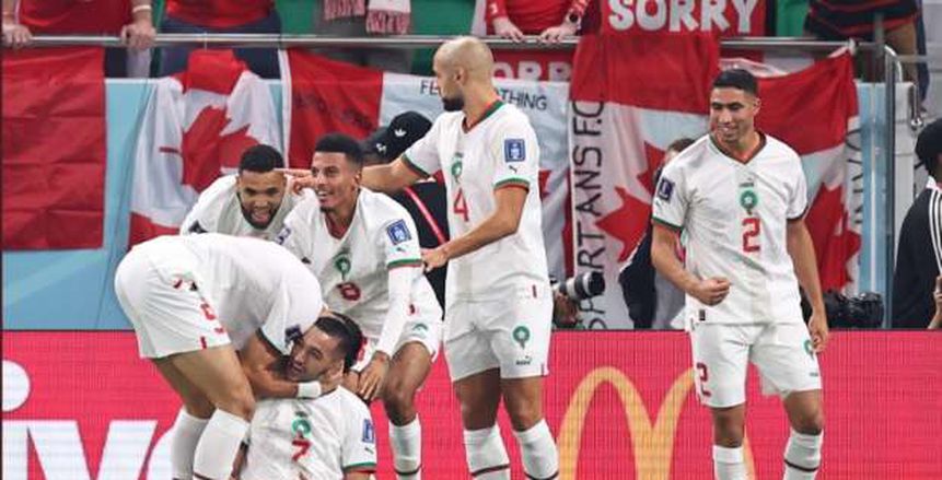 ترتيب مجموعة المغرب في كأس العالم 2022.. أسود الأطلس في الصدارة