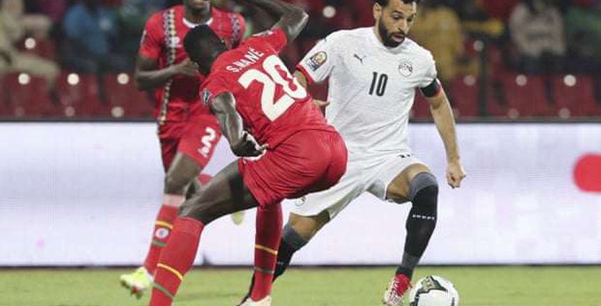 محمد صلاح يحرز هدف مصر الأول في شباك غينيا بيساو «فيديو»