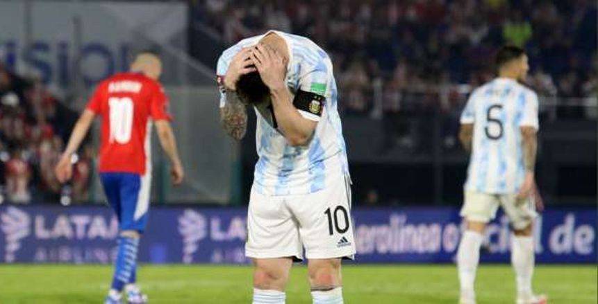 الأرجنتين تسقط في فخ التعادل ضد باراجواي بمشاركة ميسي