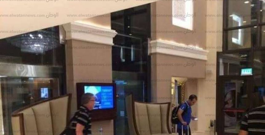 إيناسيو يغادر فندق الإقامة متجهًا إلى القاهرة