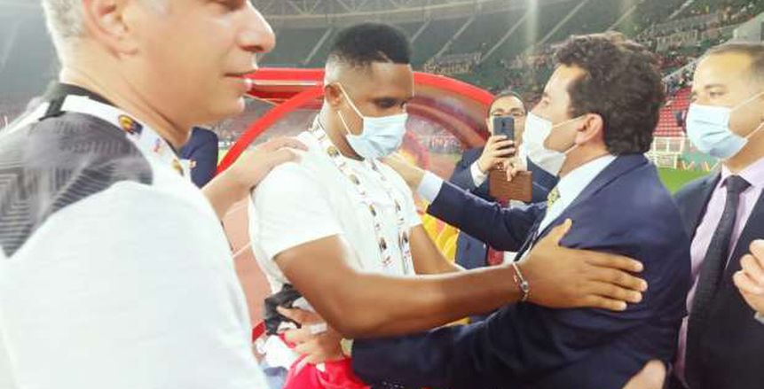 «إيتو» يهنئ جهاز منتخب مصر بالفوز على الكاميرون والتأهل للنهائي