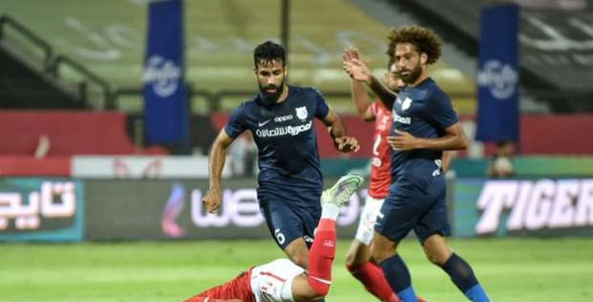 معلق مباراة الأهلي وإنبي اليوم في الدوري.. بلال علام وهشام معمر