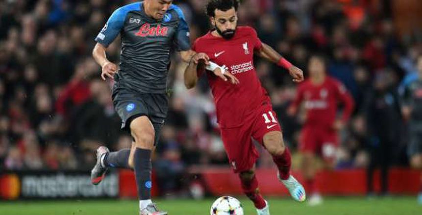 ليفربول يهزم نابولي بثنائية محمد صلاح ونونيز في دوري أبطال أوروبا