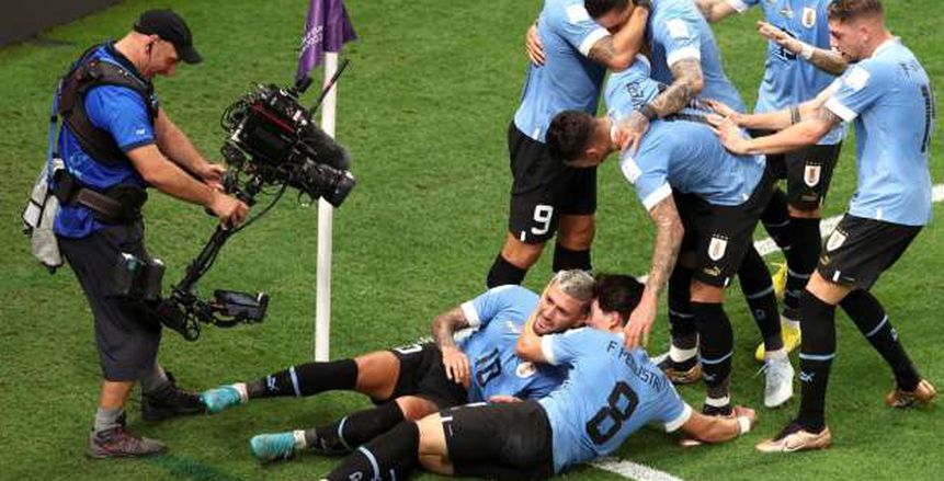 لقطات من مباراة أوروجواي وغانا