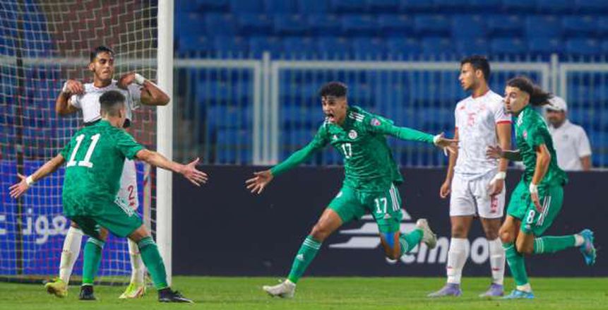 منتخب الجزائر يقصي تونس ويضرب موعدا مع مصر بنصف نهائي كأس العرب للشباب