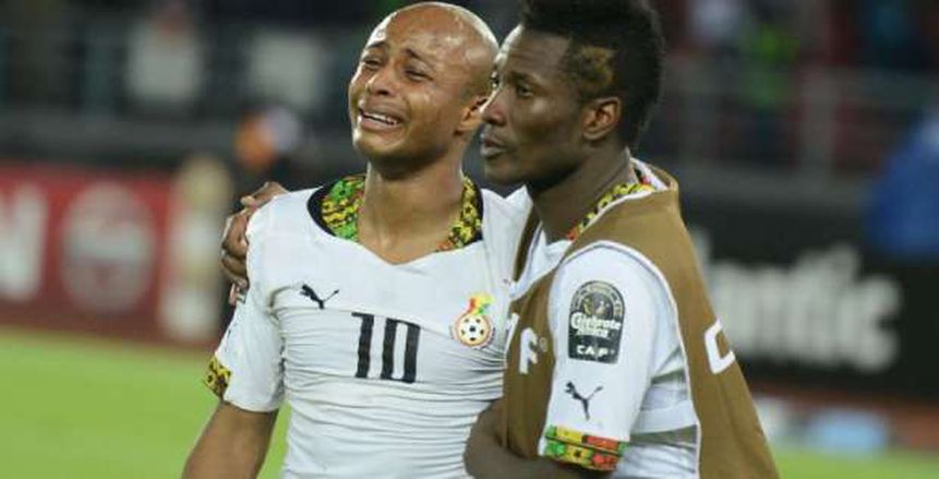 أندريه أيو قائدا لمنتخب غانا في كأس أمم أفريقيا وتجاهل أسامواه جيان