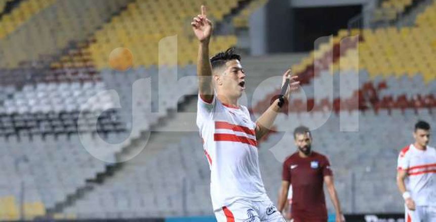 إمام عاشور يحرز التعادل للزمالك أمام سموحة