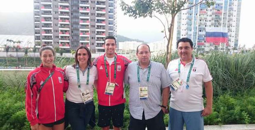 بالصور| رانيا علواني تساند فريدة وأكرم في أولمبياد ريو دي جانيرو