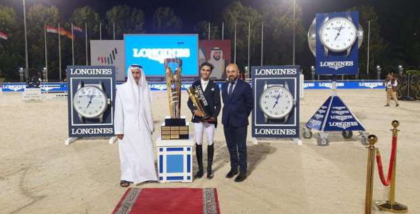 الفارس محمد زيادة يحقق إنجازا تاريخيا بالفوز بذهبية بطولة الجائزة الكبرى بالإمارات