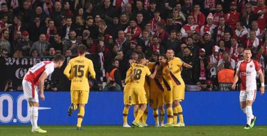 بالفيديو.. برشلونة يغرد في الصدارة بانتصار صعب على سلافيا براج (دوري أبطال أوروبا)