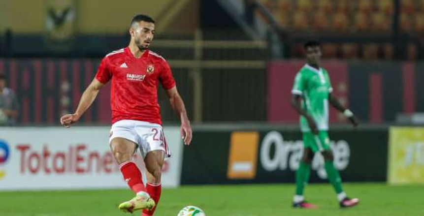 محمد عبد المنعم أفضل لاعب في مباراة الأهلي والمقاولون العرب بالدوري