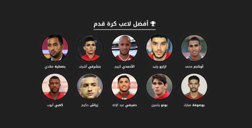 «أزارو» ينافس على جائزة أفضل لاعب مغربي