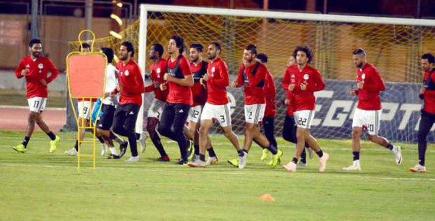 بالصور| المنتخب الوطني يبدأ استعداداته لمواجهة تونس