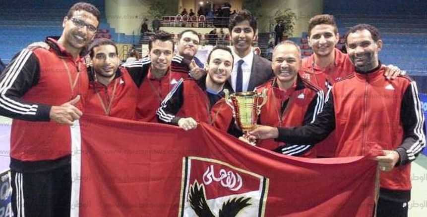 رجال الأهلي وسيدات الزمالك أبطال البطولة العربية لتنس الطاولة