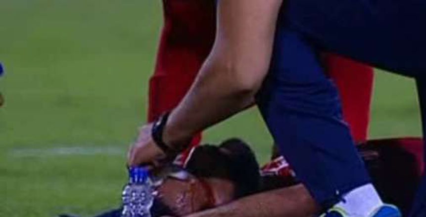 إصابة دموية لـ"فيلكس" لاعب حرس الحدود أمام الزمالك (فيديو)