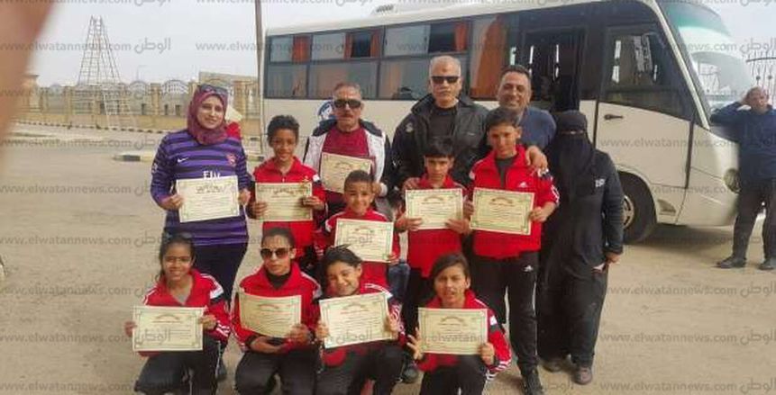 "ابتدائية" بورسعيد تفوز بالمركز الأول فى اللياقة البدنية