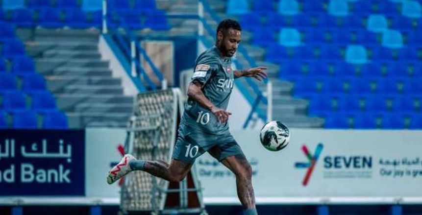 نيمار يقترب من تسجيل الظهور الأول مع الهلال أمام اتحاد جدة في الدوري السعودي