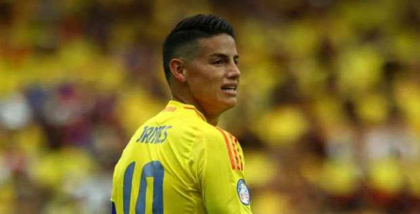 خاميس رودريجيز يستعيد بريقه مع كولومبيا في الشوط الأول ضد باراجواي