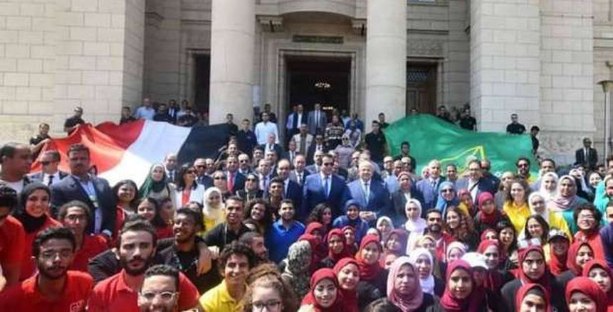 بالصور.. انطلاق مهرجان قيادة الدراجات بالجامعات المصرية برعاية وزير التعليم العالي