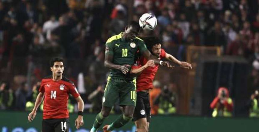 منتخب السنغال يتقدم على مصر بهدف مبكر في الشوط الأول
