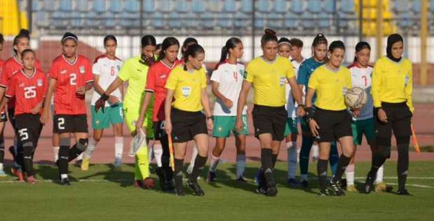 من منتصف الملعب.. لاعبة سيدات مصر تسجل هدفا رائعا أمام المغرب «فيديو»