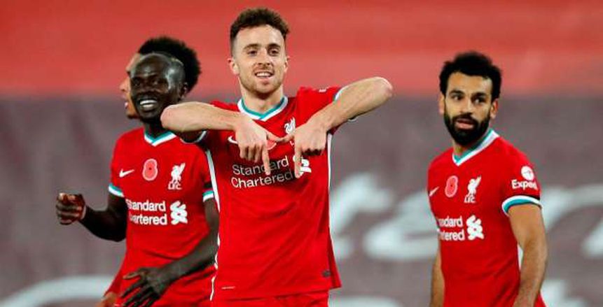 ليفربول مهدد بفقدان خدمات جوتا في الدوري الإنجليزي بسبب الإصابة