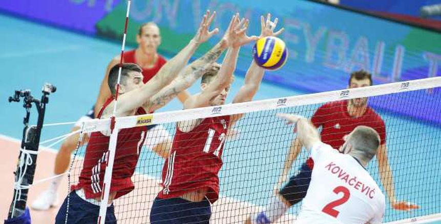 أمريكا تتخطى صربيا في أقوى مباريات اليوم الثاني من بطولة العالم