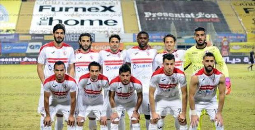 الزمالك يصل لملعب بتروسبورت