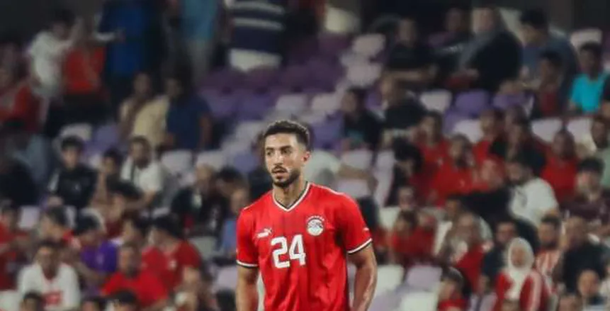 إصابة محمد عبدالمنعم في مباراة مصر والجزائر