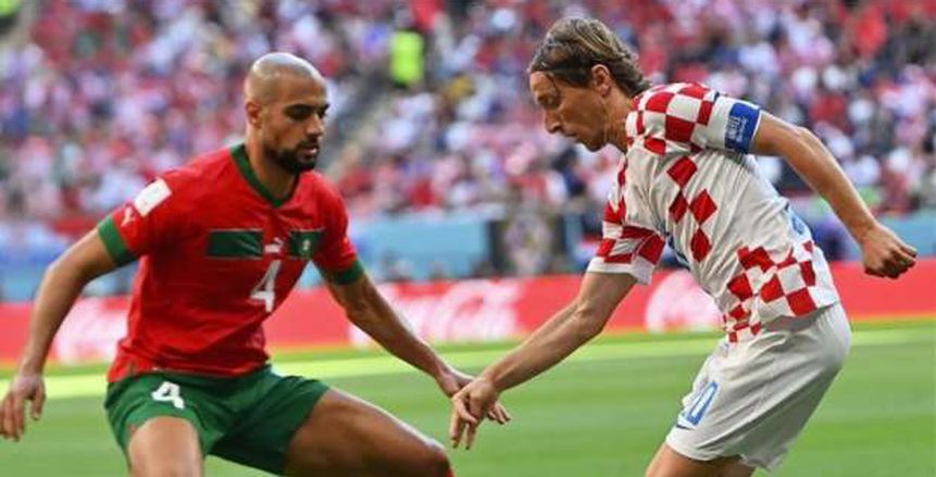 مودريتش رجل مباراة المغرب وكرواتيا: جئنا للمنافسة على لقب كأس العالم 2022