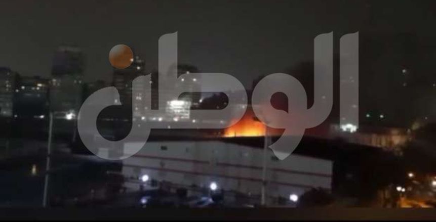 (صور وفيديو).. حريق الحامدية الشاذلية بجوار نادي الزمالك